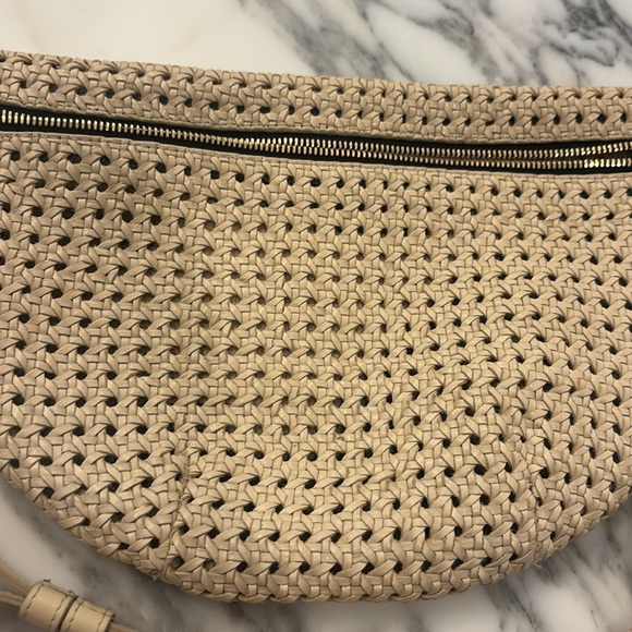 Clare V Tan Woven Crossbody Bag - Picture 7 of 7